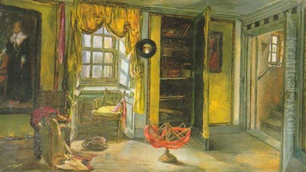 The Yellow Room At Barncluith - view 1