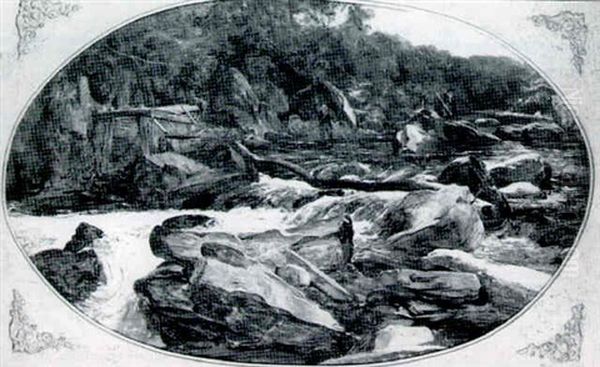 Salmon Trap On The Conway, North Wales - view 1