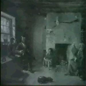 The Reading Lesson by Alexander Fraser the Younger
