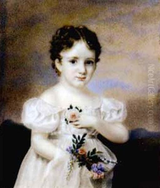 Portrait Of Charlestonian Miss Gaillard - view 1