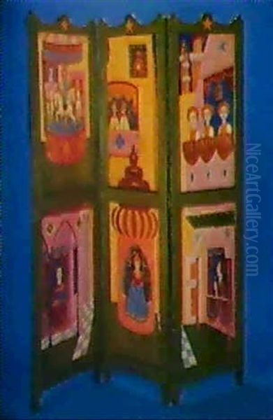 The Beggar's Opera (3 Fold Screen) - view 1