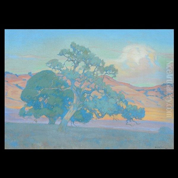 California Oaks, Late Afternoon - view 1