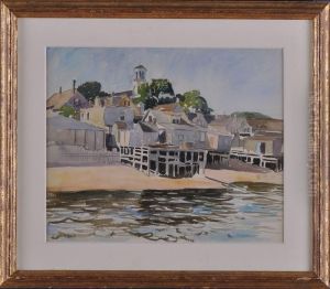 Provincetown Waterfront by George Copeland Ault