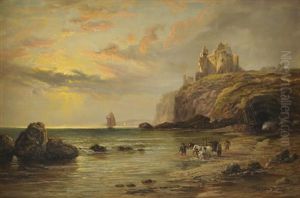 Castle On The Cliff by Malcolm Fraser