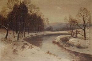 The Silent Snow (pair) by Malcolm Fraser