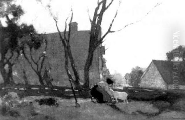 Vrouw Met Geitje - view 1
