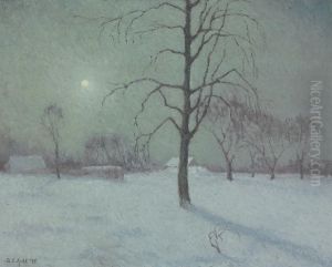 Silver Moonlight by George Copeland Ault
