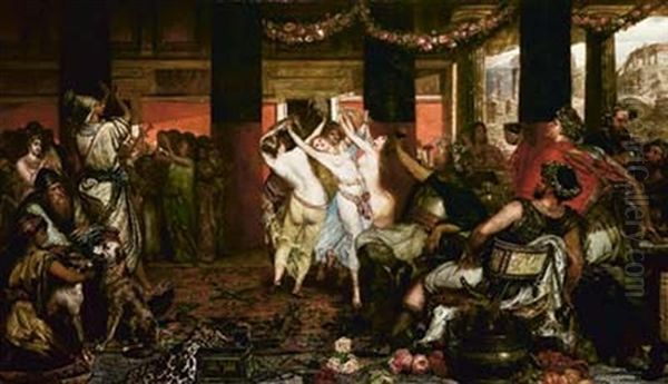 Danse Orientale Dans Un Palais De La Rome Antique - view 1