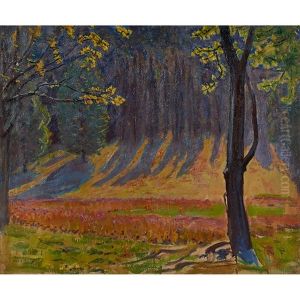 Landscapes(a Pair) by Kenneth Frazier