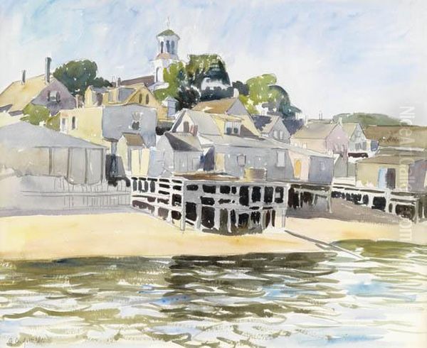 Provincetown Waterfront. - view 1