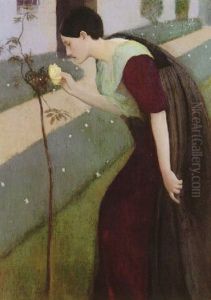 Woman With A Rose Woman With A Rose