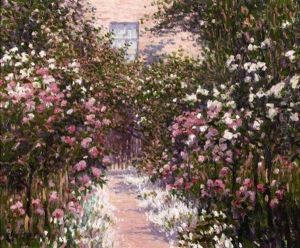 L'allee Fleurie, Rouen by Charles Frechon
