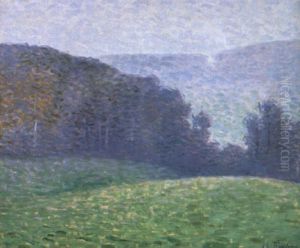 Paysage Normand, Effet De Brume by Charles Frechon