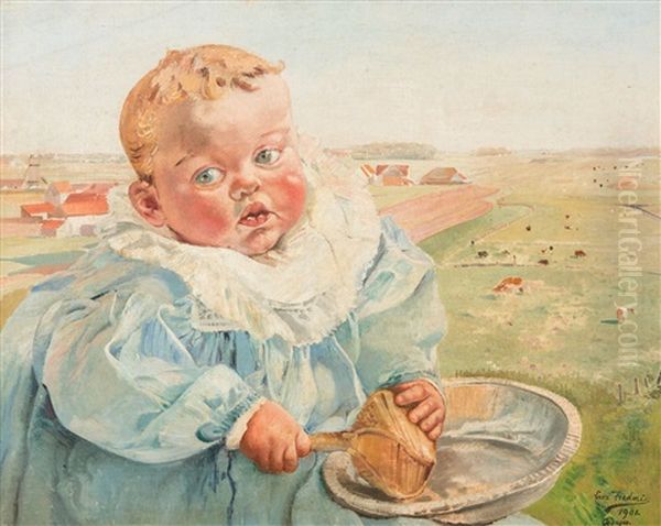 Child With Rattle (1901) - view 1
