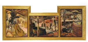 La Vieille Brasserie (triptych)
