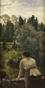 Jeune Femme A La Fenetre