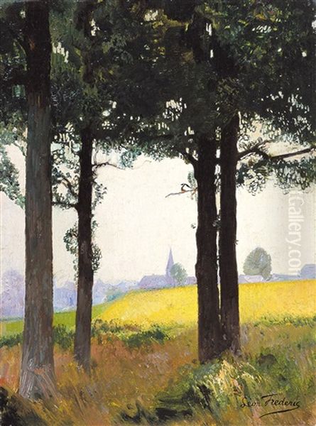 Zomerlandschap - Paysage D'ete - view 1