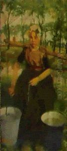 Petite Paysanne Zeelandaise by Leon Frederic