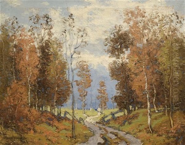 Forest Preserve - Autumn - view 1