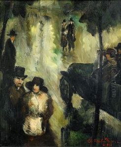 Parisgata by Carl Einar (Figge) Fredriksson