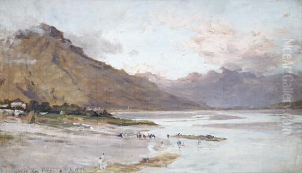 Sketch For "river Piave" - view 1