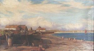 Coastal Cottages, West Of Ireland by Harry Branston Freer