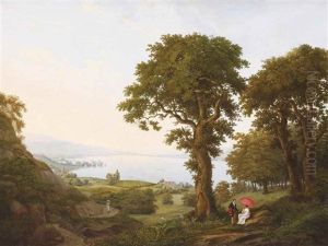 An Afternoon At Lake Geneva by Frederic Fregevize