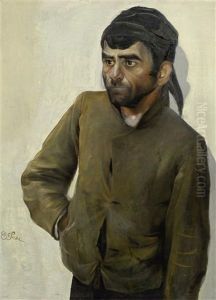 Portrait Eines Spanischen Hirten by Emil Frei