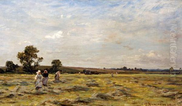Haymaking In A Landscape - view 1