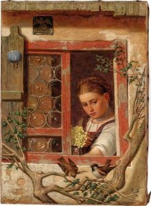 Girl By The Window by Ernst Freiesleben