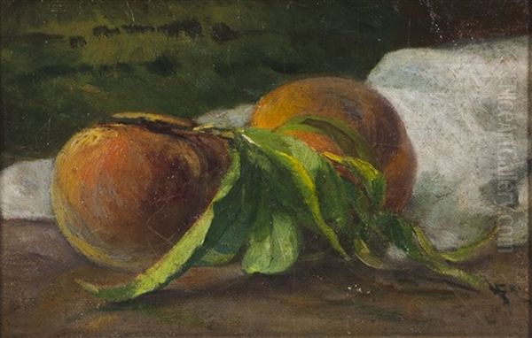 Still-life With Peaches - view 1