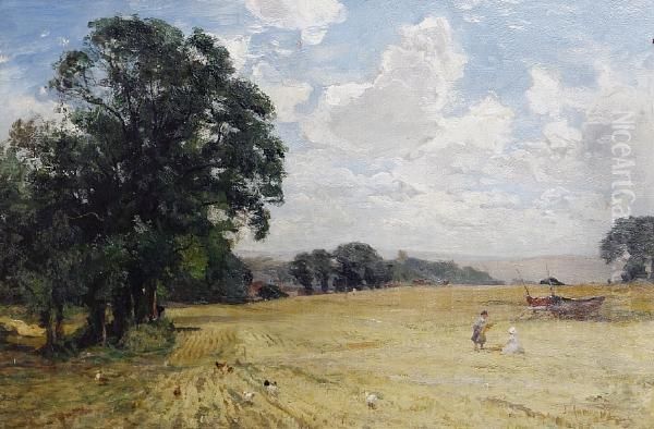 Children In A Field - view 1