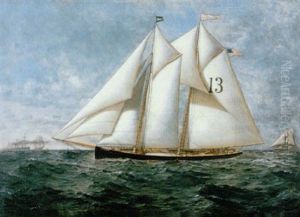 New York Pilot Boat "caldwell H. Colt" by Conrad Freitag