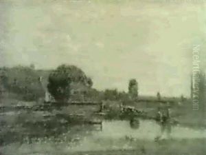 Washerwomen On The River's Edge