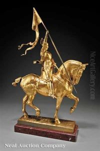 Jeanne D'arc A Cheval (maquette) Jeanne D'arc A Cheval (maquette)