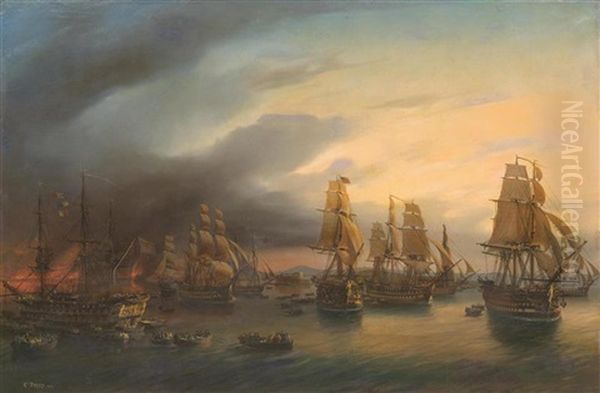The Battle Of Trafalgar - view 1