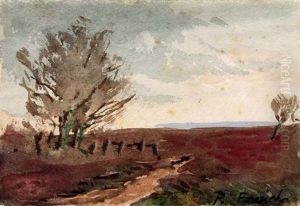 Farmland Path by William Percy French