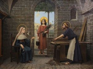 I Tre Santi by Pasquale Frenguelli