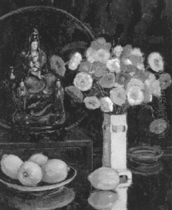 Stilleben Mit Zitronen by Lucien Frennet