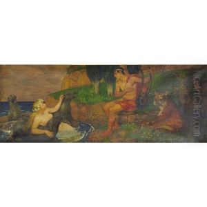 The Legend Of Odysseus And The Mermaid by Alexander Frenz