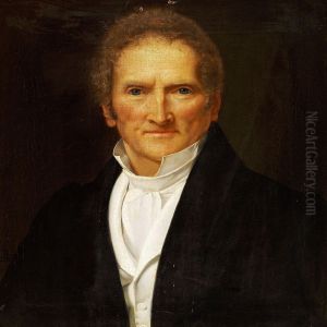 Portrait Of Antoine Bournonville by Louis Aumont
