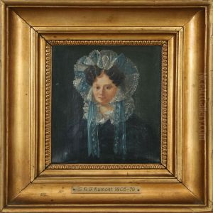 Portrait Of A Young Lady by Louis Aumont