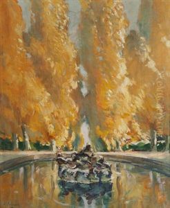 Versailles L'automne by Paul Leon Frequenez