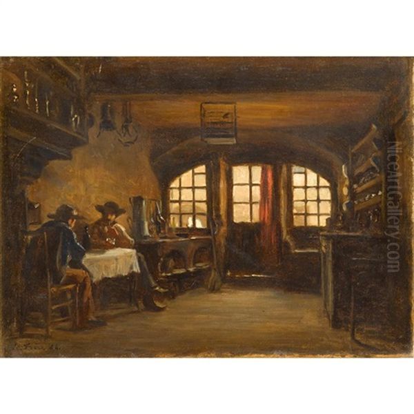 Gentleman In An Interior - view 1