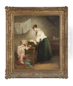 Wash-day by Charles Edouard Frere