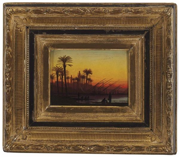 Sunset Over The Nile - view 1