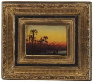 Sunset Over The Nile