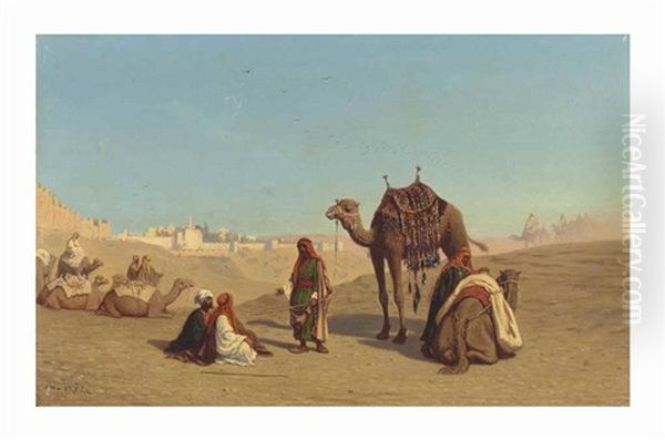 Outside The City Walls By The Jaffa Gate, Jerusalem - view 1