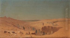 Fouilles A Zakara by Charles Theodore Frere