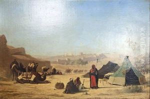View Of Jerusalem by Charles Theodore Frere
